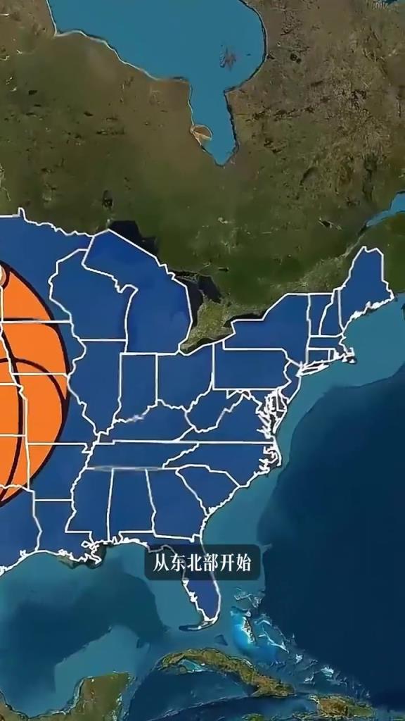 在美國的每個州，最受歡迎的NBA球隊分別是哪支？